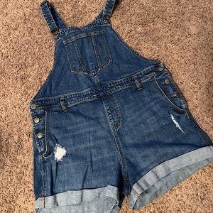 Old Navy Denim Short Overalls